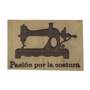 Sello bajo relieve 8x12cms Costura 322
