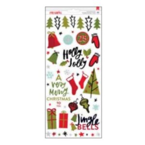 Adhesivos decorativos Holly Jolly 340408