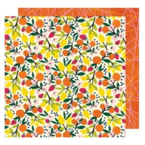 Papel para scrapbook doble faz Shimelle - Box Of Crayons 346600