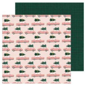 Papel para scrapbook Crate Paper Snow Flake 350970