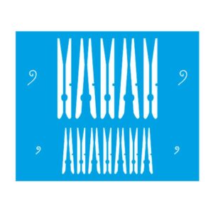 Stencil Litoarte reutilizable 17 x 21 cms STM-351