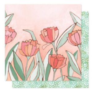 Papel para scrapbook doble faz One Canoe Two - Saturday Afternoon 351149