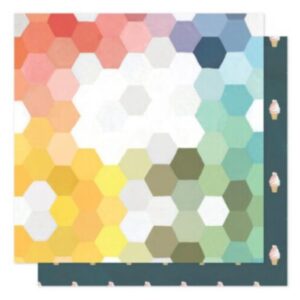 Papel para scrapbook doble faz One Canoe Two - Saturday Afternoon 351120