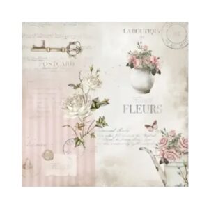 Lámina para decoupage 31,5cms x 31,5cms 04-434