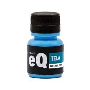Pintura para Tela EQ artistica 37ml 408 Azul Cyan
