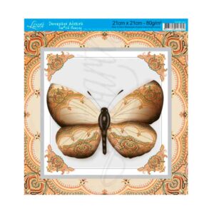 Lámina para decoupage Autoadhesiva 20x20 Litoarte DAQH-041