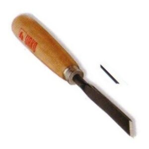 Gubia tallador formón inclinado 9mm fabricado en España URKO 745