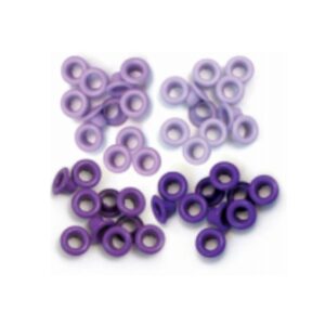 Ojalillos de aluminio 3/16 (0.5cms) 60 unidades We R Violeta 41579-4