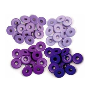 Ojalillos de aluminio 3/16 (0.5cms) 40 unidades We R Violeta 41591-6
