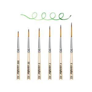 Pincel Condor Nro 422-0 liner sintético