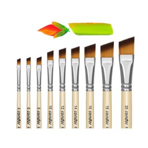 Pincel Condor Nro 427-04 pelo sintético angular