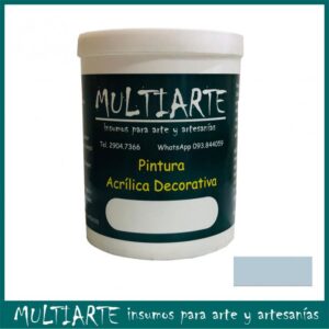 Pintura acrílica al agua Cenicienta 1 litro Multiarte