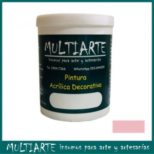 Pintura acrílica al agua Princesa 1 litro Multiarte