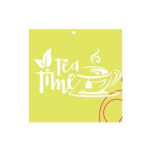 Stencil 15 x 15cms MCL - 4646 Tea Time