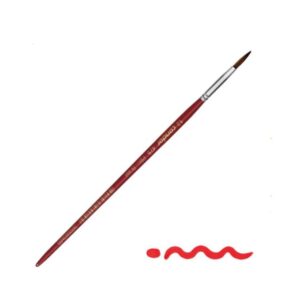 Pincel Condor Nro 475-02 pelo oreja de buey redondo