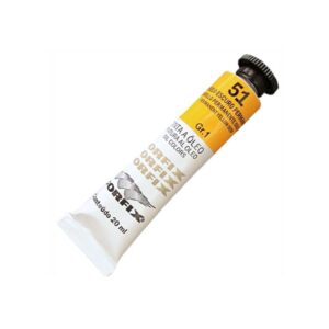 Pintura al óleo GR 1 Nro 051 Amarillo Oscuro Permanente 20ml CORFIX