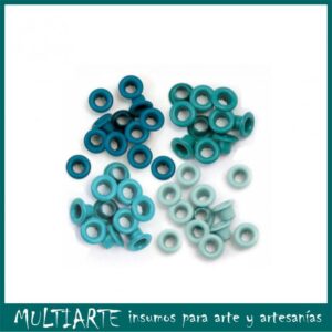 Ojalillos de aluminio 3/16 (0.5cms) 60 unidades We R Aqua 41577-0