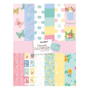 Block de papel 6 x 8 (15x20cms) Ibi Craft correo bonito