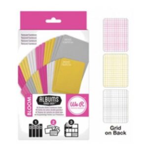Tarjetas doble faz Albums made easy BLOOM We R 61993-2