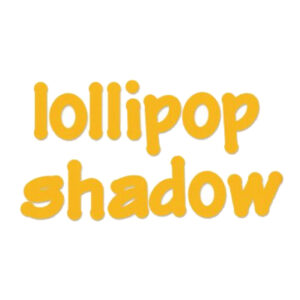 Cortante Bigz  Sizzix - Lollipop Shadow Lowercase Letters 4 Piezas 657893