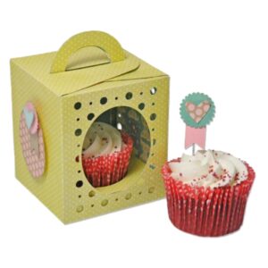 Cortante Thinlits Sizzix - Box, Cupcake 18 piezas 660842