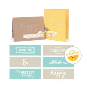 Placa de Embossing - Amy Tangerine Rise & Shine We R 662599