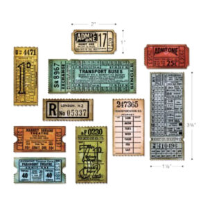 Cortante Framelits Sizzix - Ticket Booth by Tim Holtz 6 piezas 662698