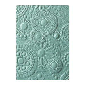 Placa de Embossing - 3-D Textured Impressions Mosaic Gems 663206