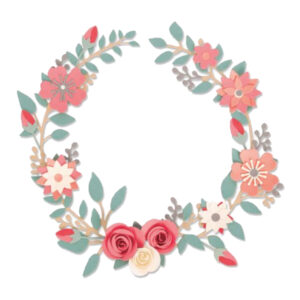 Cortante Thinlits Sizzix - Wedding Wreath 6 piezas 663862