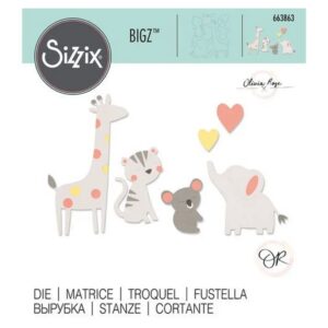 Cortante Bigz  Sizzix - Zoo Friends 663863