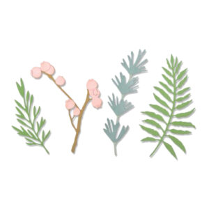 Cortante Thinlits Sizzix - Natural Leaves 5 piezas 664361