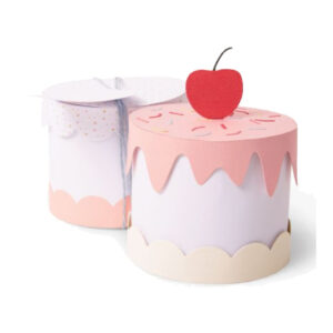 Cortante Thinlits Sizzix - Cake Box 11 piezas 664400