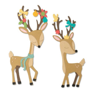Cortante Thinlits Sizzix - Christmas Deer 10 piezas 664448