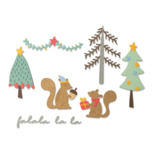 Cortante Thinlits Sizzix - Festive Tails 10 piezas 664451