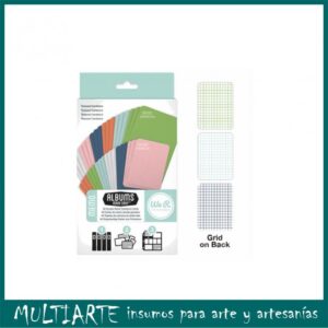 Tarjetas doble faz Albums made easy MEMO We R 61985-7
