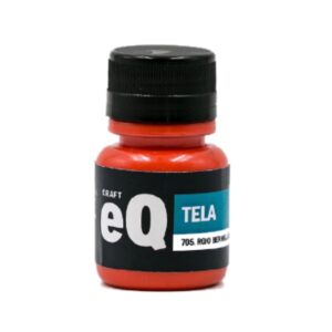 Pintura para Tela EQ artistica 37ml 705 Rojo Bermellon