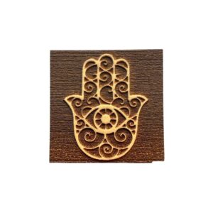 Sello 6x6cms Mano de Fatima 71
