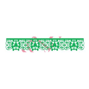 Puntilla bajo relieve 6x35cms 710
