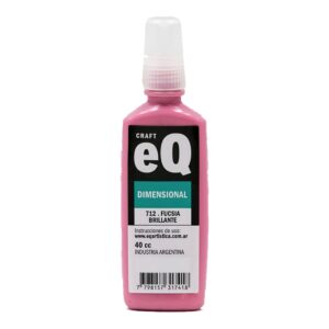 Pintura dimensional EQarte 40ml Fucsia