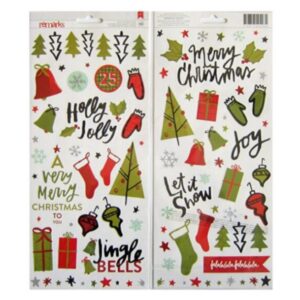 Adhesivos decorativos Navidad 71881