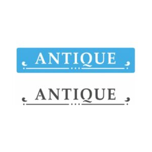 Stencil EQarte reutilizable 4,5 x 30cms Chicos 720 Antique