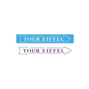 Stencil EQarte reutilizable 4,5 x 30cms Chicos 736