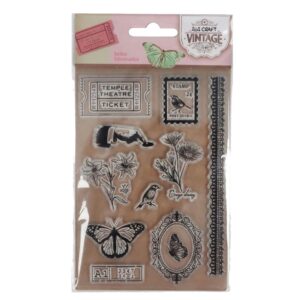 Sellos de silicona Ibi Craft Vintage 841407