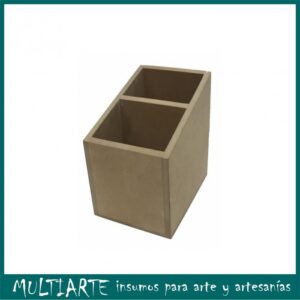 Porta control doble en MDF CC312