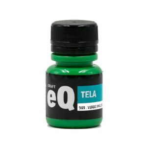 Pintura para Tela EQ artistica 37ml 909 Verde Ingles