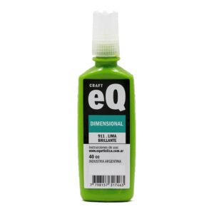 Pintura dimensional EQarte 40ml Verde Lima
