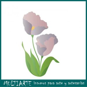 Stencil Litoarte reutilizable 21 x 34 cms ST-134