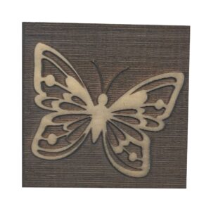 Sello 6x6cms Mariposa 941