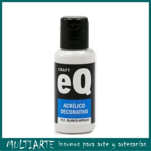 Pintura decorativa EQarte 50ml 213 Blanco Antiguo