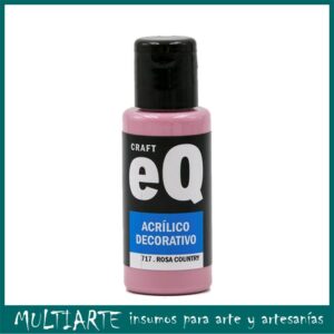 Pintura decorativa EQarte 50ml 717 Rosa Country